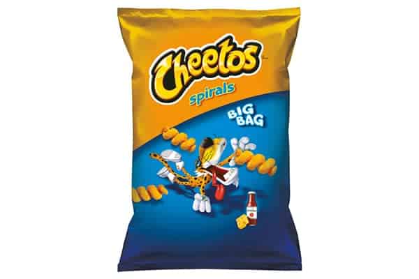 Cheetos spirals Ketchup Cheese