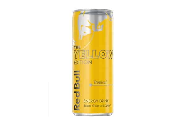 Red Bull Yellow Edition Tropical