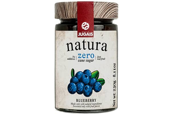 Zero Natural Blaubeerekompott