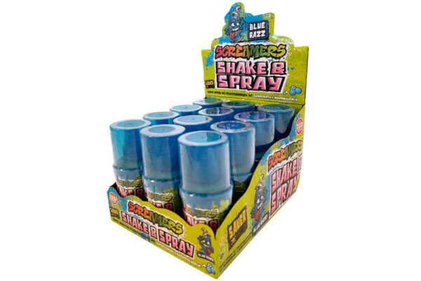 Screamers Shake & Spray Bue Razz 60ml