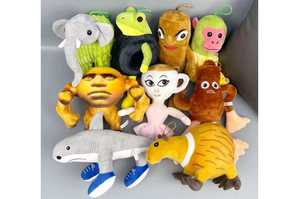 Italian Brainrots Plüschtiere - 25er Mix Karton