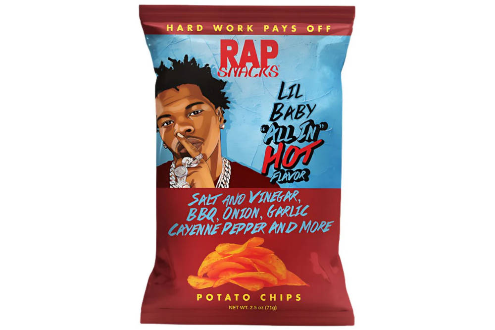Rap Snacks Lil Baby "ALL IN" Hot Flavor 71g