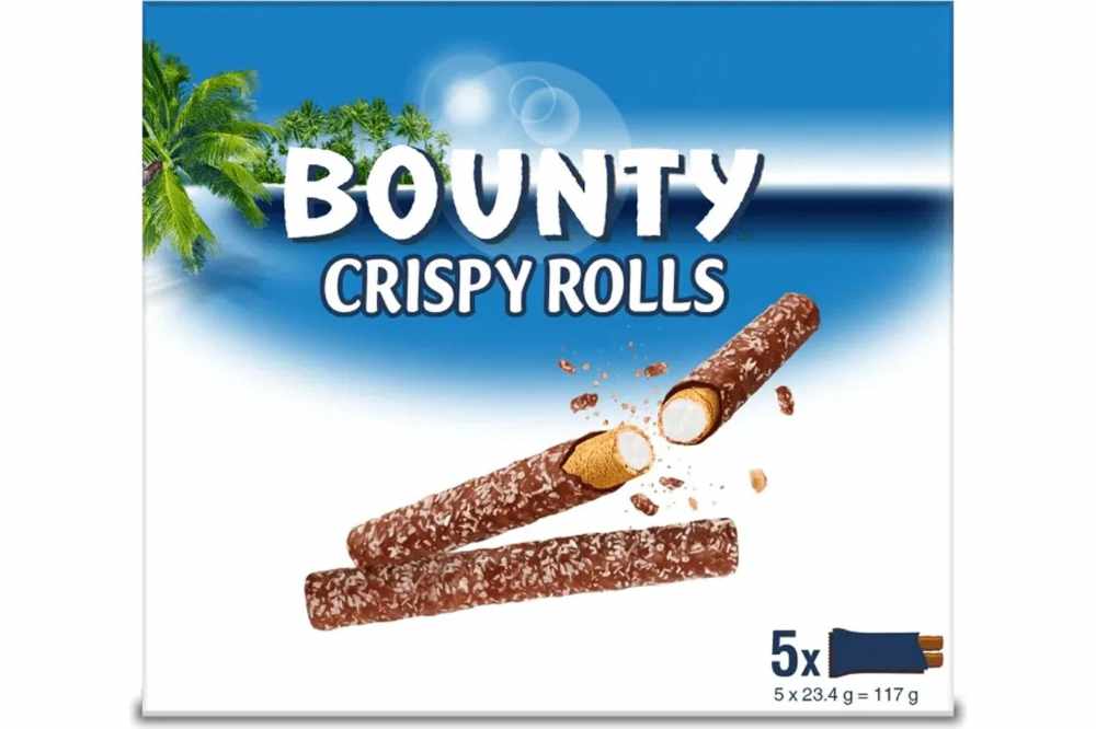 Bounty Crispy Rolls 117g