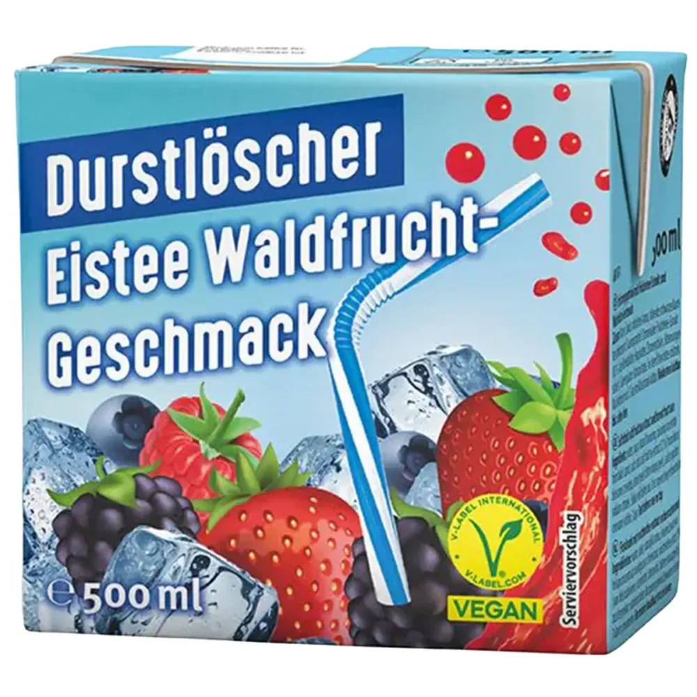 Durstlöscher Eistee Waldfrucht 500ml