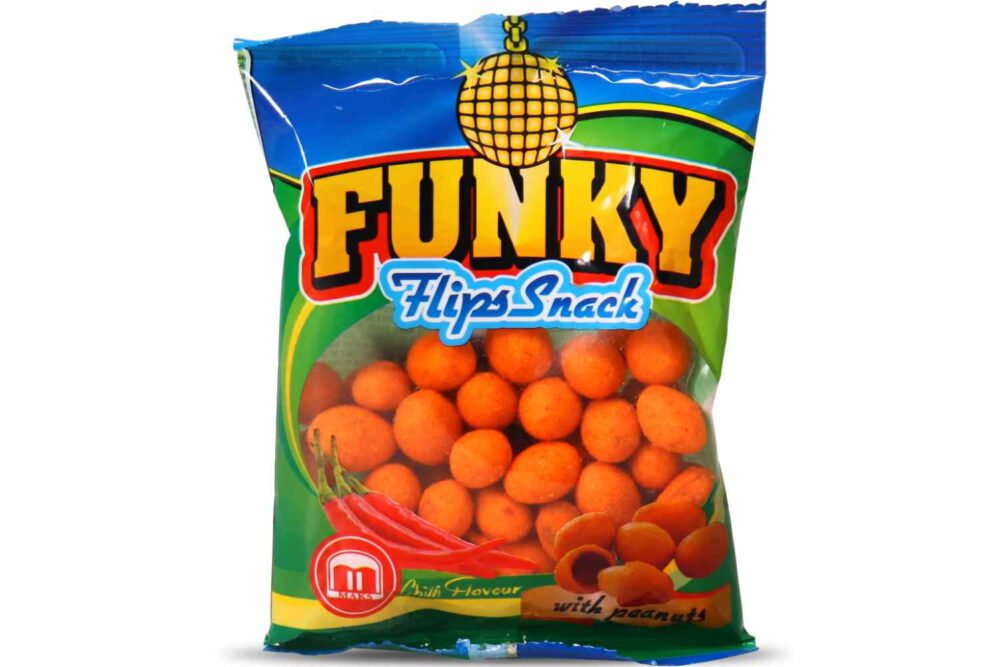 Funky Flips Snack Chilli mit Erdnüssen 50g