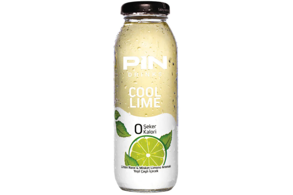 PIN Drinks Cool Lime 250ml Glasflasche