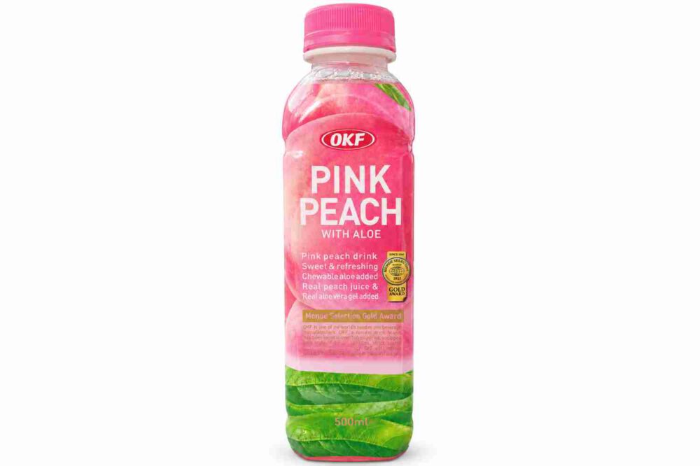 OKF Pink Peach Aloe 500ml Pet (EWP)
