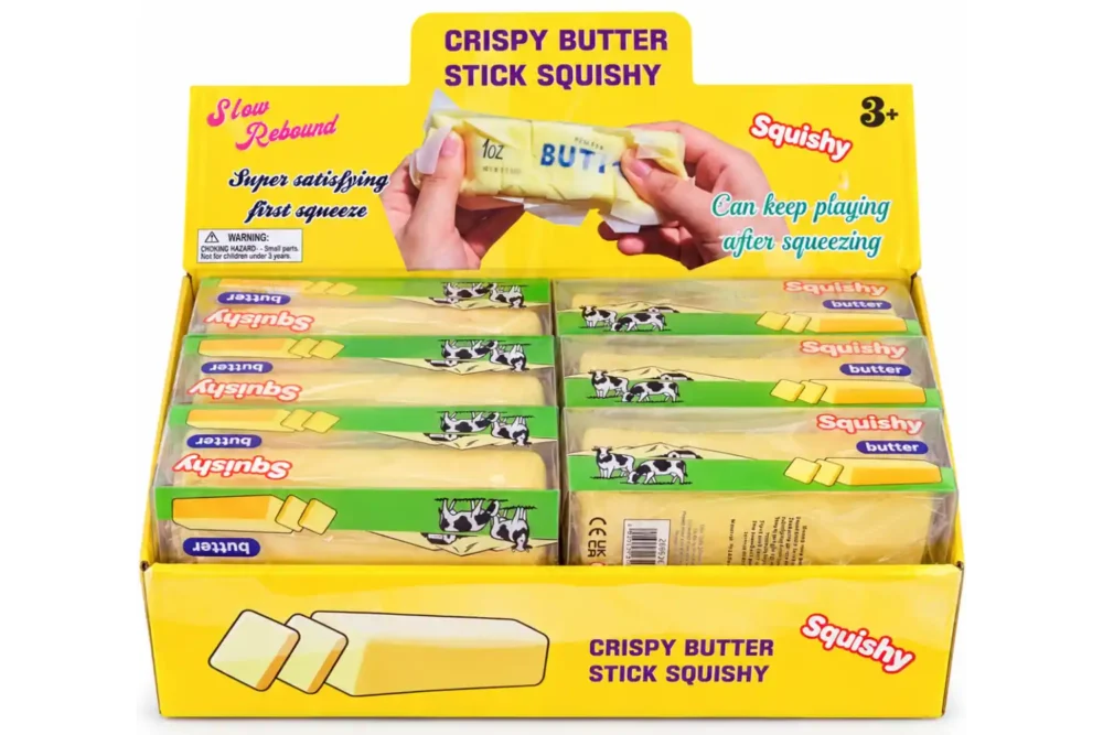 Crispy Butter Stick Squishy 14cm