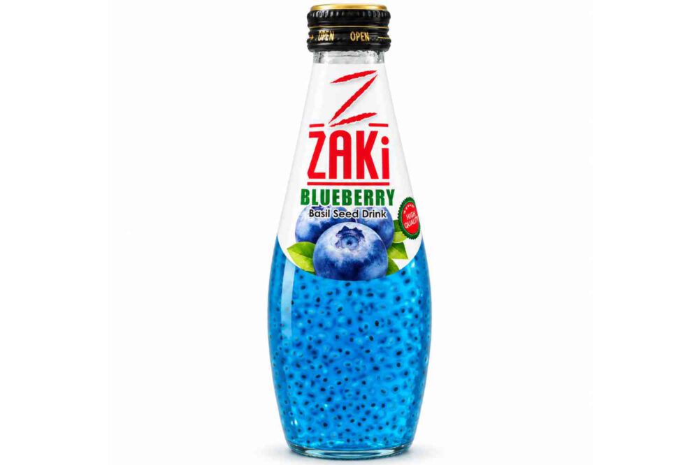 Zaki Blaubeere 300ml Glas