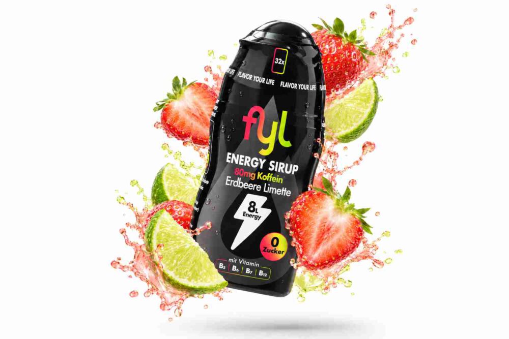 Fyl Energy Sirup Erdbeere-Limette 65 ml